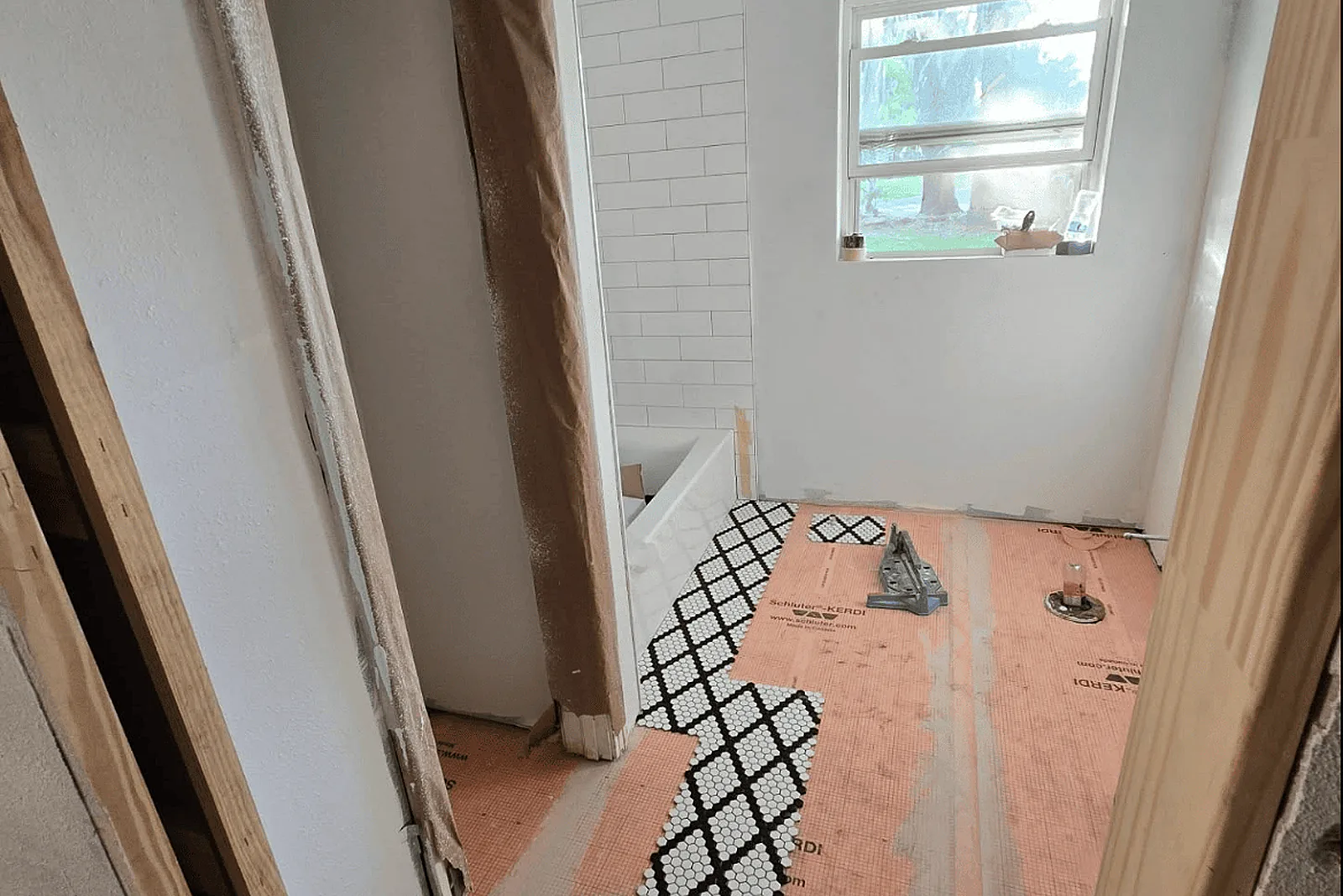 Complete Bathroom Remodel before