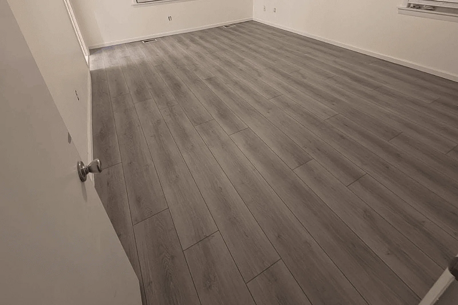 Wood-Look Plank Flooring after